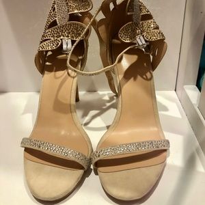 Gold heels